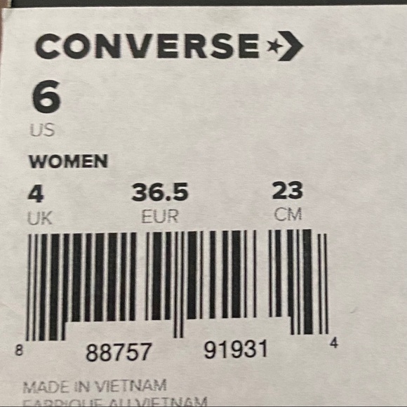 NWT Converse Chuck Taylor All Star Women’s Shoes - Picture 11 of 11